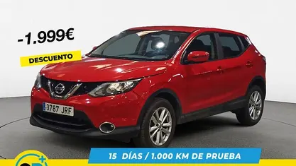 Rojo Usado 2016 Nissan Qashqai Acenta SUV | 11.991 € (Precio justo)