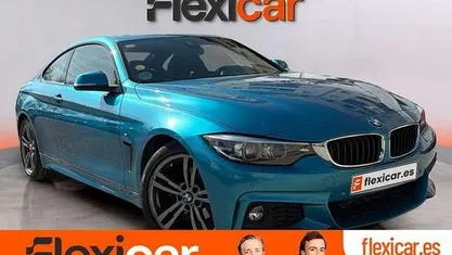 Usado BMW 420 190 CV (139 kW) 2018 Azul Coupe