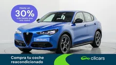 Azul Usado 2024 Alfa Romeo Stelvio Sprint SUV | 34.490 € (Super precio)