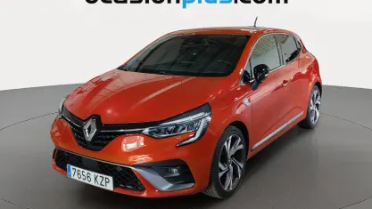 Usado Renault Clio RS Line 101 CV (74 kW) 2019 Naranja Utilitario