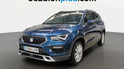Begagnad Seat Ateca Style 110 HK (80 kW) 2021 Blå SUV