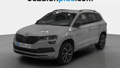 Usado Skoda Karoq SportLine 150 CV (110 kW) 2020 Gris SUV