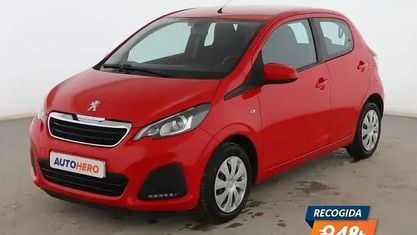 Usado Peugeot 108 Active 72 CV (52 kW) 2019 Rojo Berlina