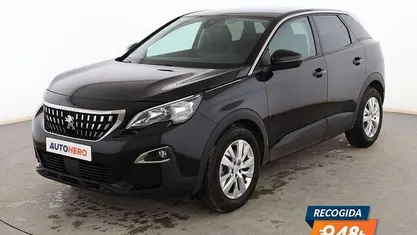Usado Peugeot 3008 Active 130 CV (95 kW) 2019 Negro SUV
