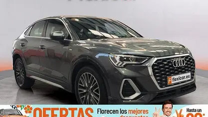 Usado Audi Q3 150 CV (110 kW) 2021 Gris SUV