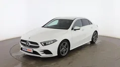 Blanco Usado 2021 Mercedes A180 AMG line Berlina | 24.599 € (Precio justo)