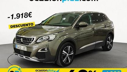 Usado Peugeot 3008 Allure 120 CV (88 kW) 2017 Gris SUV