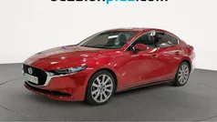 Rojo Usado 2021 Mazda 3 Berlina | 20.319 € (Buen precio)