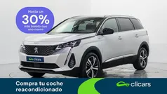 Gris Usado 2021 Peugeot 5008 GT Monovolumen | 22.990 € (Precio justo)