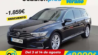 Usado VW Passat GTE 218 CV (160 kW) 2021 Negro Familiar