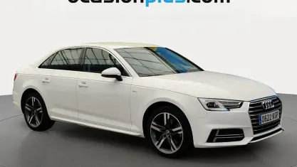 Usado Audi A4 S-Line 150 CV (110 kW) 2018 Blanco Berlina