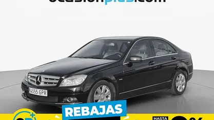 Negro Usado 2009 Mercedes C180 Avantgarde Berlina | 10.290 € (Precio justo)