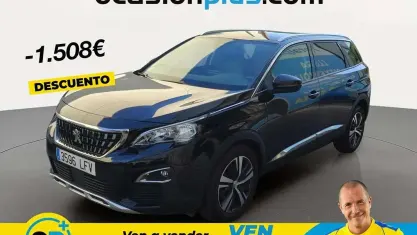 Usado Peugeot 5008 Allure 131 CV (96 kW) 2020 Negro SUV