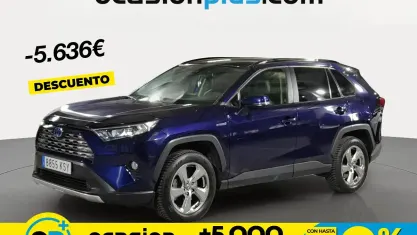 Usado Toyota RAV4 Luxury 218 CV (160 kW) 2019 Azul Pickup/Camioneta