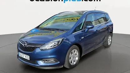 Usado Opel Zafira Selective 140 CV (102 kW) 2017 Azul Monovolumen