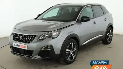 Usado Peugeot 3008 Allure 130 CV (95 kW) 2019 Gris SUV