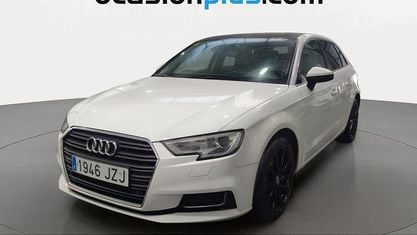 Begagnad Audi A3 Sportback Design 116 HK (85 kW) 2017 Vit Halvkombi