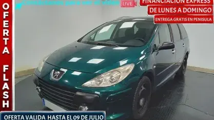 Usado Peugeot 307 110 CV (80 kW) 2005 Verde Utilitario
