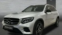 Plata iridio Usado 2019 Mercedes GLC220 AMG line Berlina | 36.900 € (Precio justo)