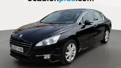 Usado Peugeot 508 Allure 140 CV (102 kW) 2014 Negro Berlina