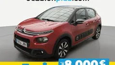 Rojo Usado 2017 Citroën C3 Feel Utilitario | 8650 € (Precio justo)