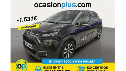 Usado Citroën C3 PureTech 110 CV (80 kW) 2024 Negro Utilitario