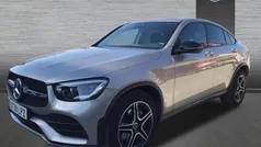 Plata mojave Usado 2021 Mercedes GLC220 AMG line | 49.900 € (Super precio)