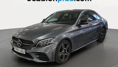 Usado Mercedes C200 AMG 160 CV (117 kW) 2020 Gris Berlina