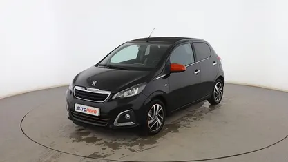 Usado Peugeot 108 Roland Garros 82 CV (60 kW) 2015 Negro Utilitario