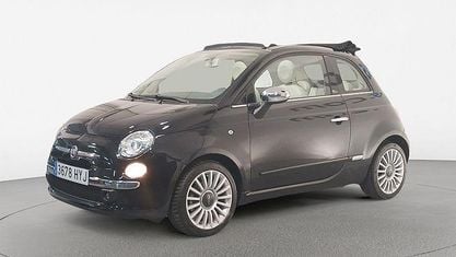 Begagnad Fiat 500C Lounge 105 HK (77 kW) 2014 Svart Cab