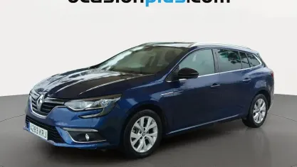Usado Renault Mégane GrandTour LIMITED 130 CV (95 kW) 2018 Azul Familiar