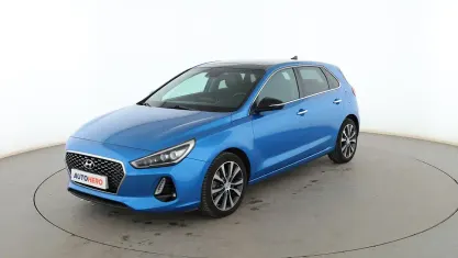 Usado Hyundai i30 Style 140 CV (102 kW) 2017 Azul Berlina
