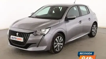 Usado Peugeot 208 Active 101 CV (74 kW) 2020 Gris Utilitario