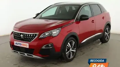 Usado Peugeot 3008 Allure 130 CV (95 kW) 2019 Rojo SUV