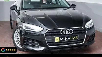 Usado Audi A5 150 CV (110 kW) 2019 Negro Coupe