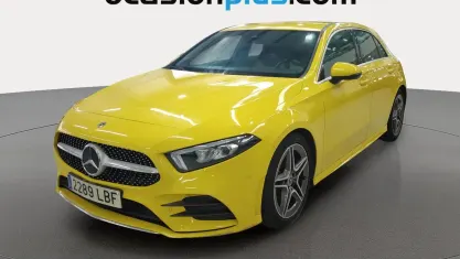 Usado Mercedes A180 AMG 116 HP (85 kW) 2019 Amarelo Citadino