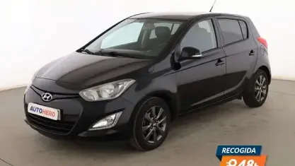 Usado Hyundai i20 GO! 85 CV (62 kW) 2014 Negro Utilitario
