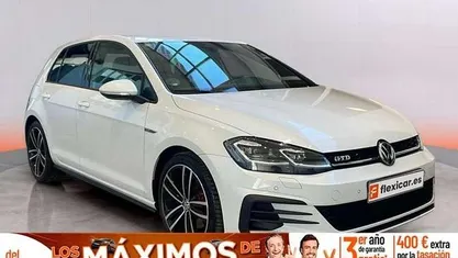 Brugt VW Golf VII GTD 184 HK (135 kW) 2019 Hvid Hatchback