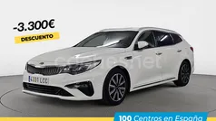 Blanco Usado 2019 Kia Optima Familiar | 17.790 € (Precio justo)