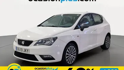Käytetty Seat Ibiza CONNECT 95 HP (69 kW) 2015 Valkoinen Viistoperä