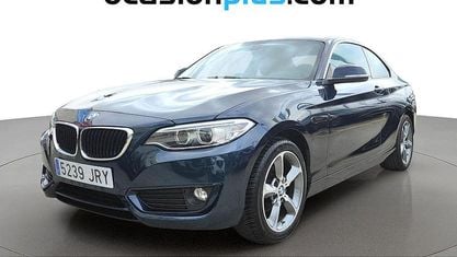 Używany BMW 218 150 KM (110 kW) 2016 Niebieski Coupe