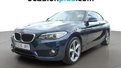 Usado BMW 218 150 CV (110 kW) 2016 Azul Coupe