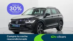Negro Usado 2022 VW Tiguan Life SUV | 28.990 € (Precio justo)