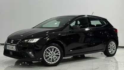 Usado Seat Ibiza FR 116 CV (85 kW) 2024 Negro Utilitario