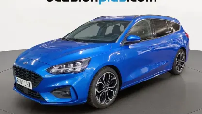 Usado Ford Focus ST-Line 125 CV (91 kW) 2020 Azul Monovolumen