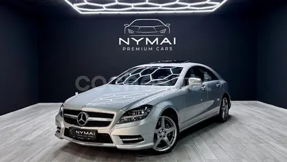 Usado Mercedes CLS350 265 CV (194 kW) 2013 Gris / plata Berlina