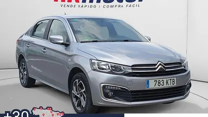 Gris / plata Usado 2019 Citroën C-Elysee I PureTech Berlina | 10.590 € (Precio justo)