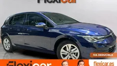 Azul Usado 2022 VW Golf VIII Advance Berlina | 22.490 € (Precio justo)