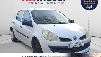 Usado Renault Clio II Authentique 75 CV (55 kW) 2007 Blanco Berlina
