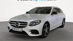 Gris plata Usado 2018 Mercedes E220 AMG Familiar | 27.182 € (Buen precio)